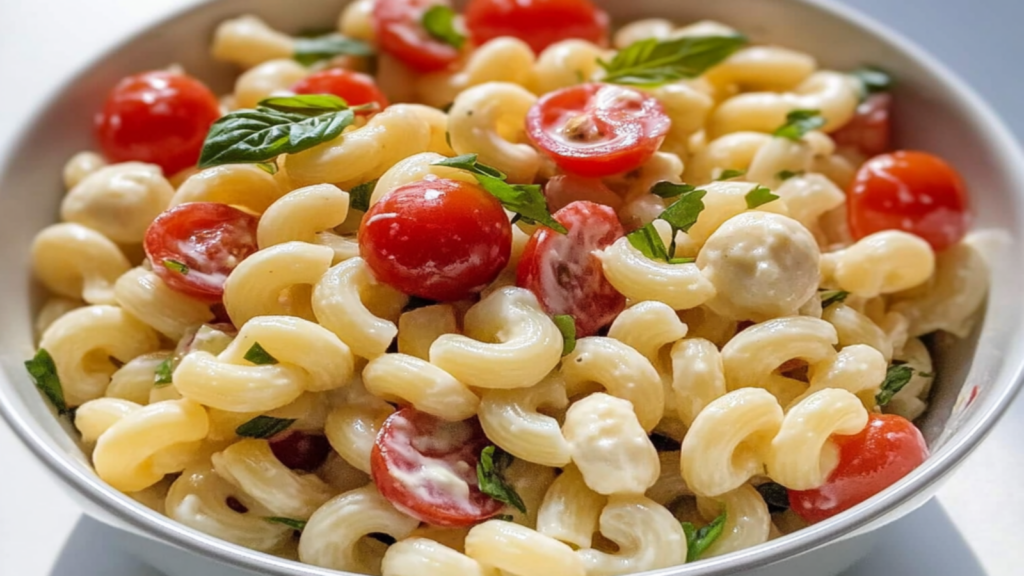 Refreshing Chilled Pasta Salad for the Pool - Perfect Summer Dish