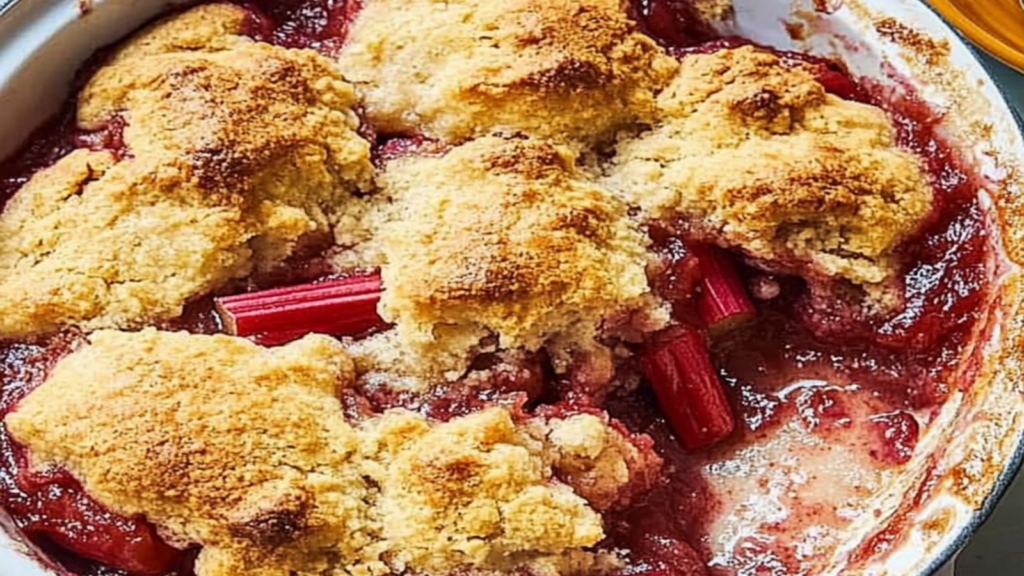 Classic Rhubarb Cobbler Recipe to Savor