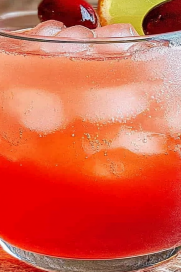 Refreshing Cranberry Orange Summer Drink No Alcohol Sparkler