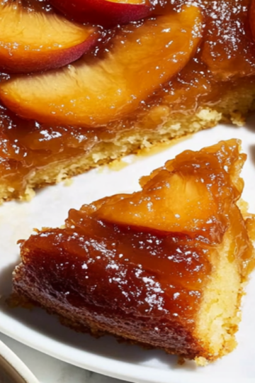 Easy Peach Upside-Down Cake Recipe to Savor