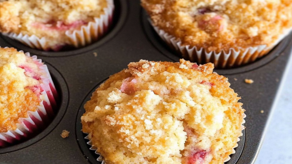 Easy Rhubarb Muffins Recipe to Delight You