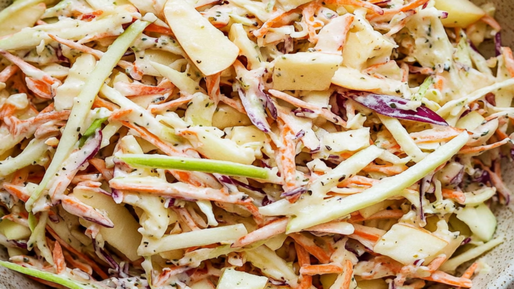 Father’s Day Apple Slaw with Honey Dijon Recipe