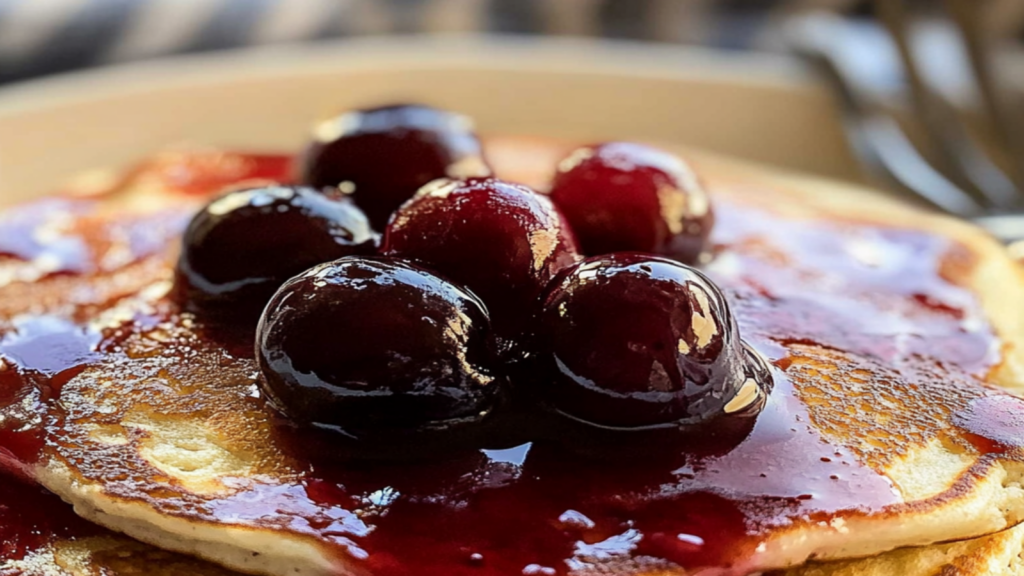 Fresh Cherry Pancakes Recipe for Breakfast Bliss