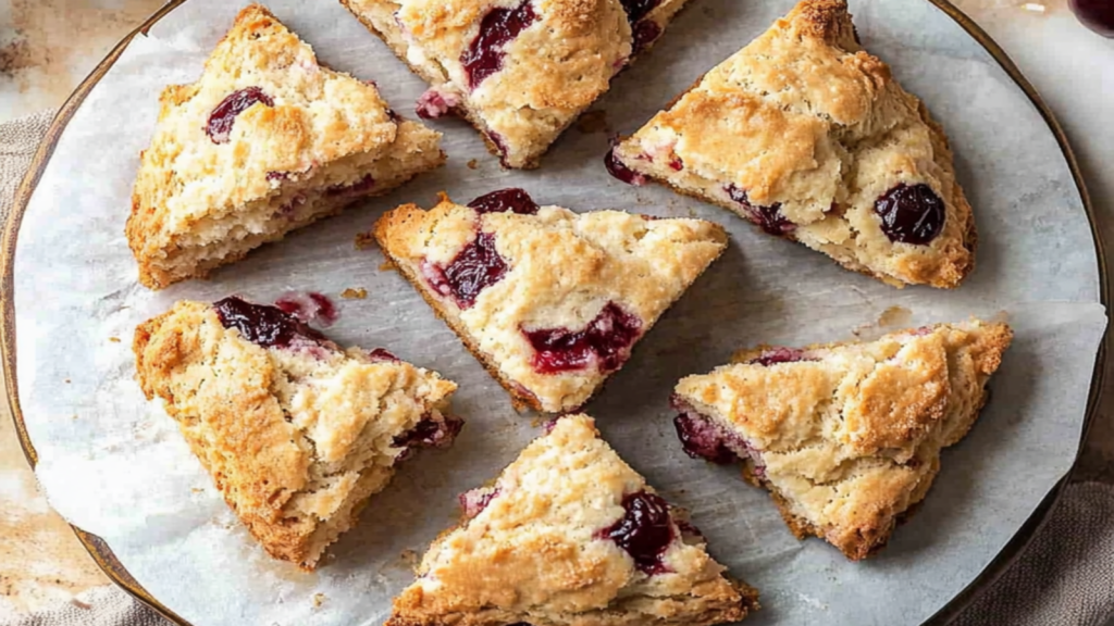 Fresh Cherry Scones Recipe for Your Tea Time