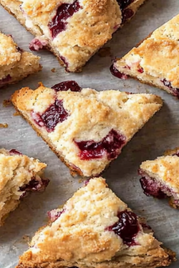 Fresh Cherry Scones Recipe for Your Tea Time