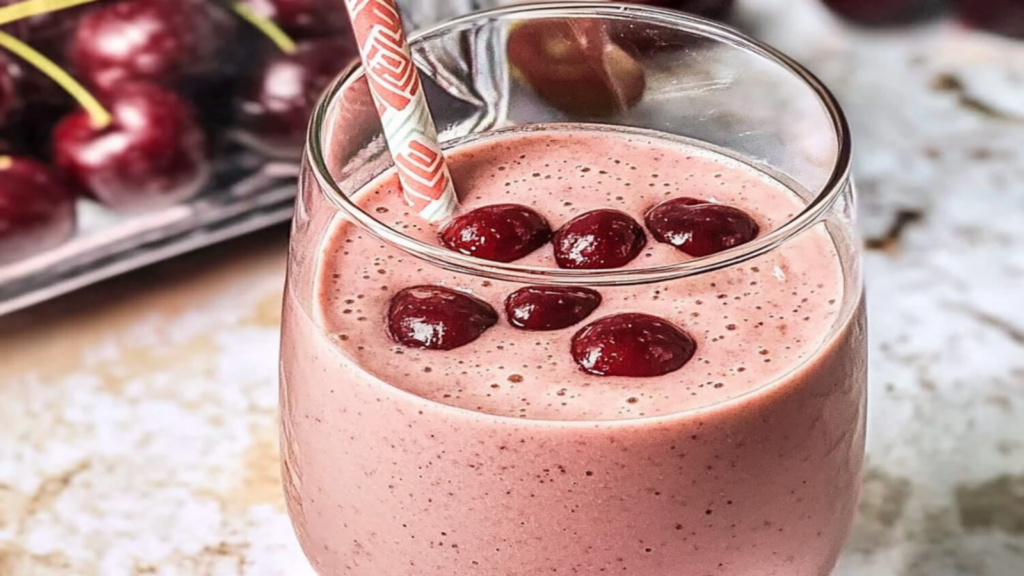 Fresh Cherry Smoothie Recipe for Summer Bliss