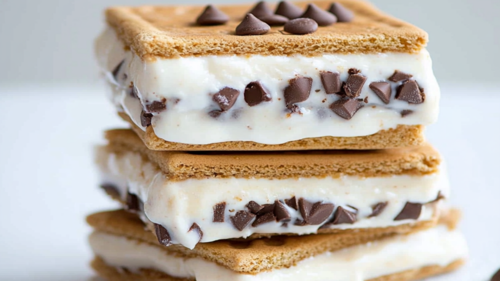 Frozen S’mores Sandwiches for Summer Fun