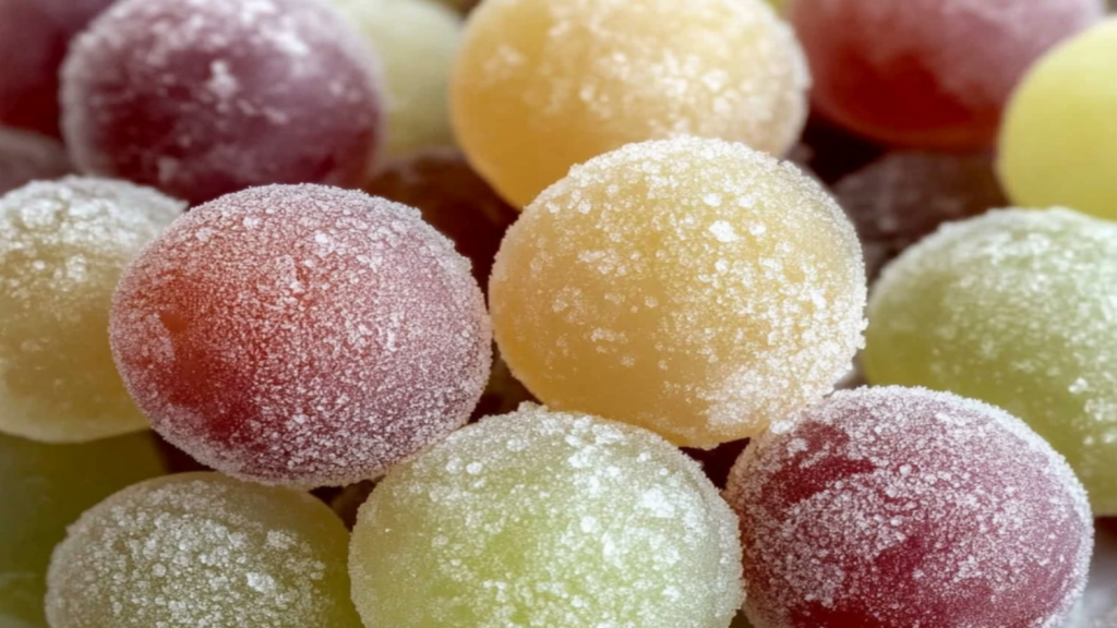 Refreshing Frozen Grapes for Poolside Munching Delight