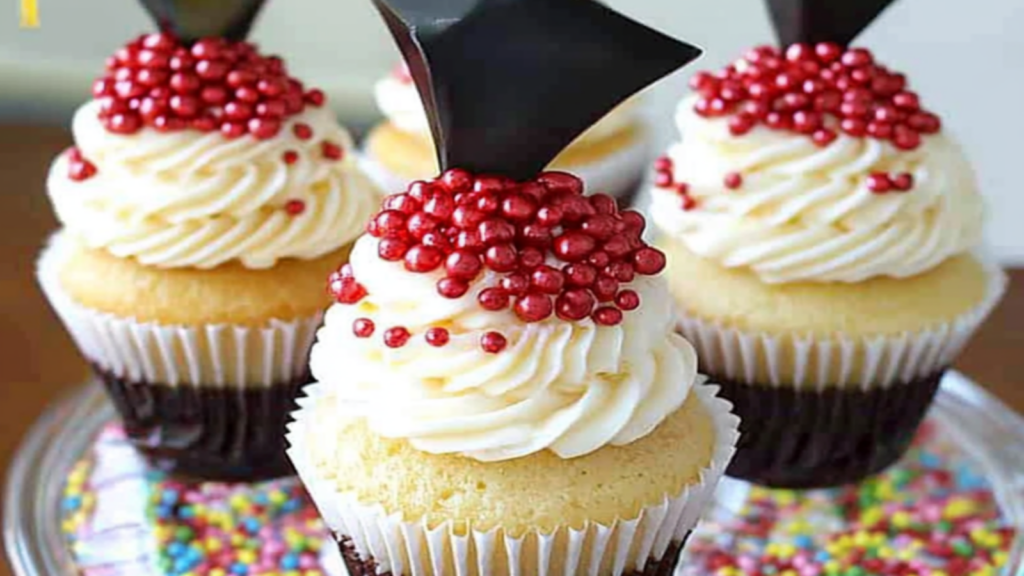 Celebrate with Funfetti Graduation Cupcakes – Sweet Joy!
