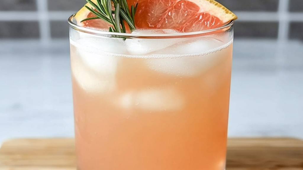 Refreshing Grapefruit Rosemary Summer Spritzer Recipe