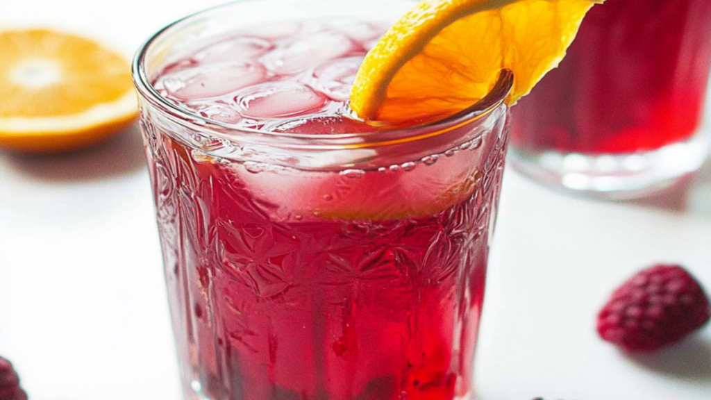 Refreshing Hibiscus Summer Drink No Alcohol Iced Tea