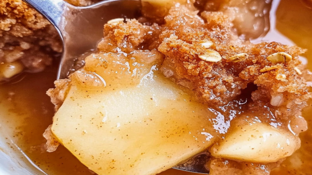 Homemade Apple Crisp with Oat Topping Recipe