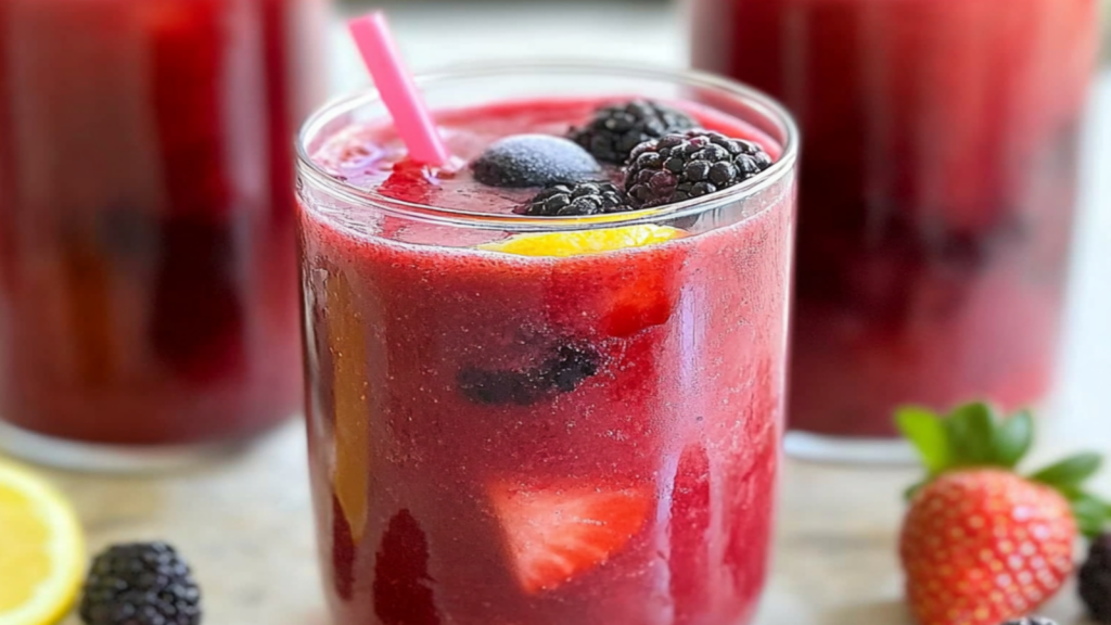 Refreshing Mixed Berry Agua Fresca Recipe for Summer Sips