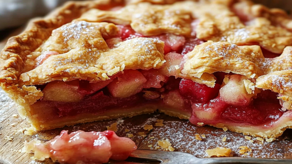 Old-Fashioned Rhubarb Pie Recipe to Try
