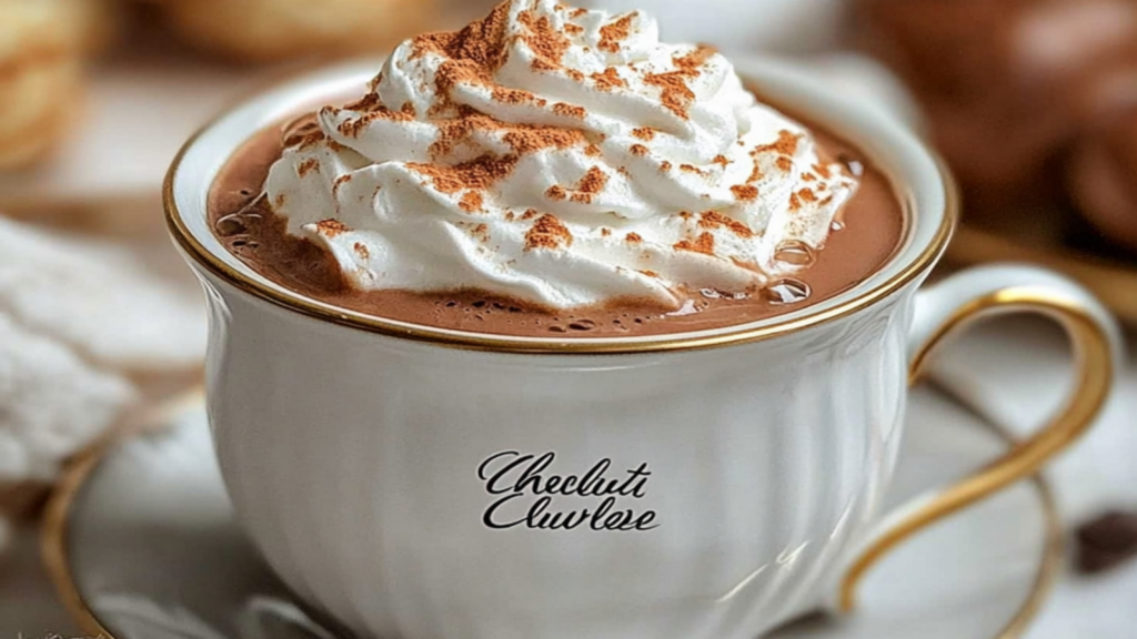 Decadent Paris Hot Chocolate (Chocolat Chaud) Recipe