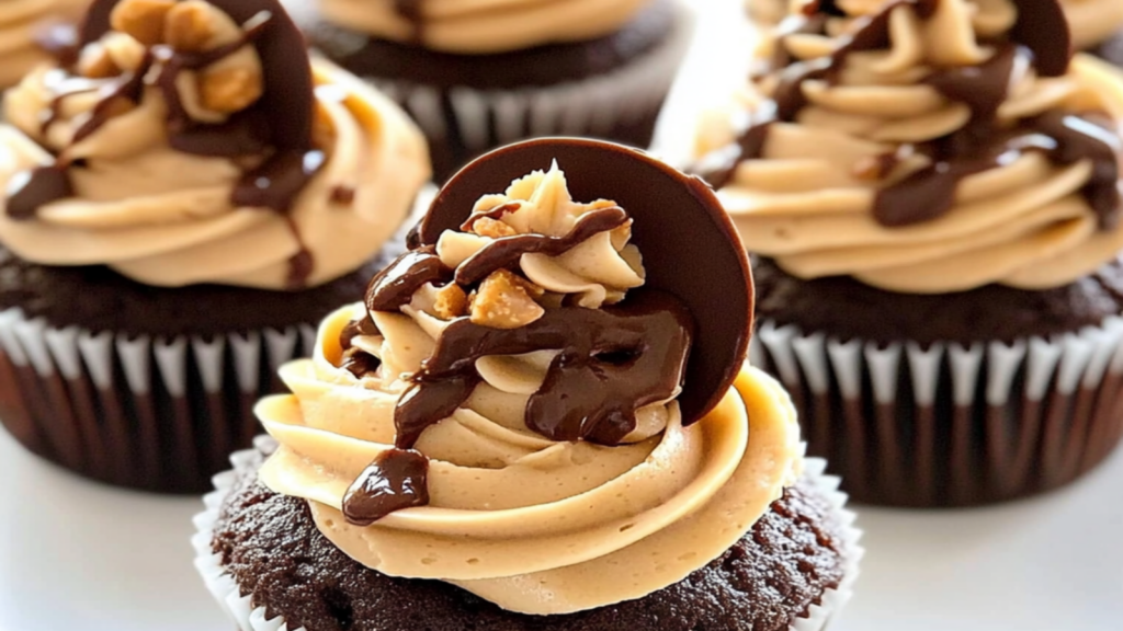 Peanut Butter Graduation Cupcakes Recipe