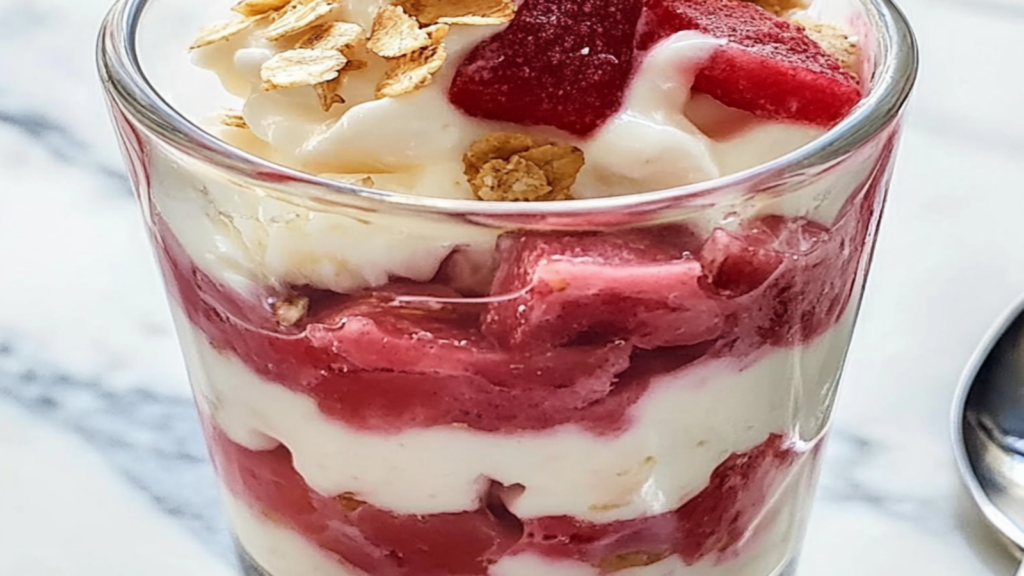 Rhubarb Yogurt Parfait Recipe to Savor Now
