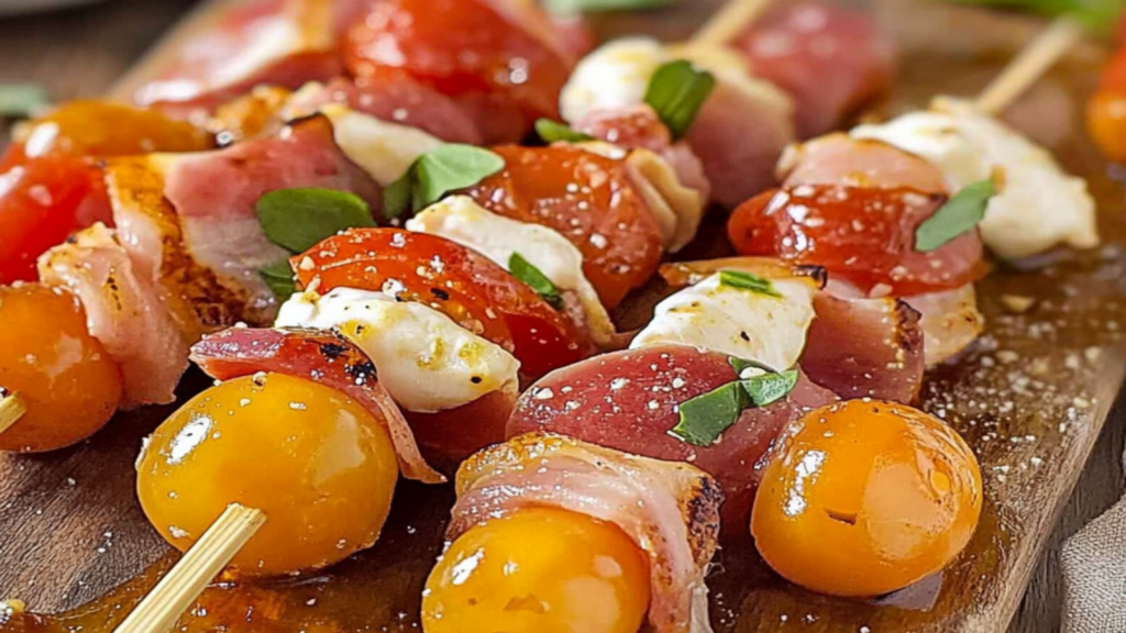 Small Antipasto Skewers: Summer Dinner Ideas