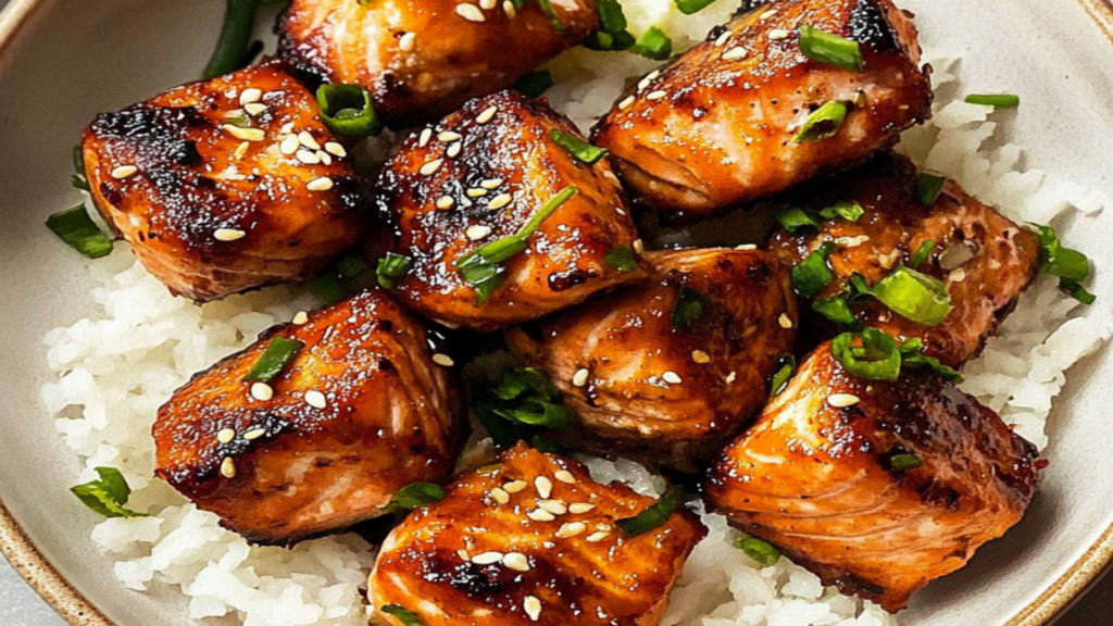 Small Baked Salmon Bites: Summer Dinner Ideas