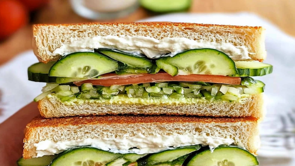 10 Irresistible Small Cucumber Sandwiches for Summer Fun