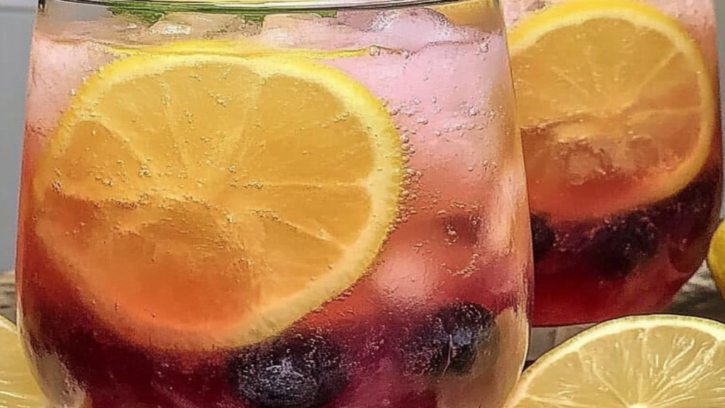 Refreshing Sparkling Lemonade Mocktail Recipe for Summer