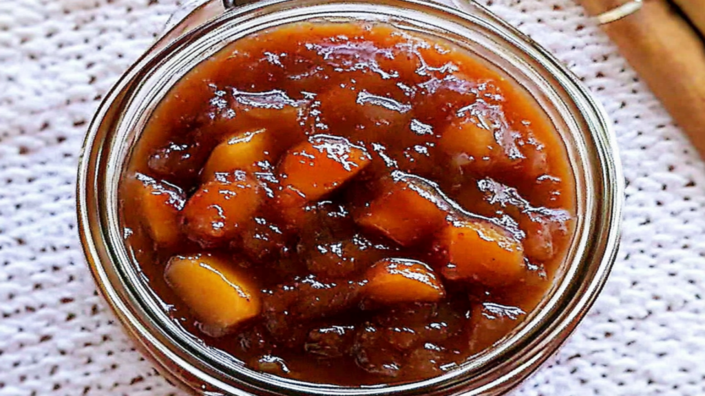 Spicy Peach Chutney for Grilled Meats