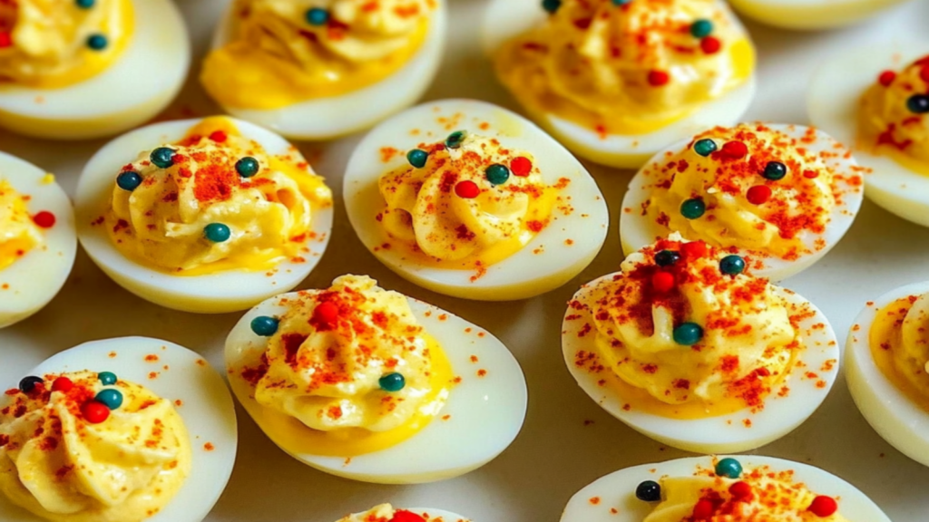 Celebrate with Star-Spangled Deviled Eggs Recipe