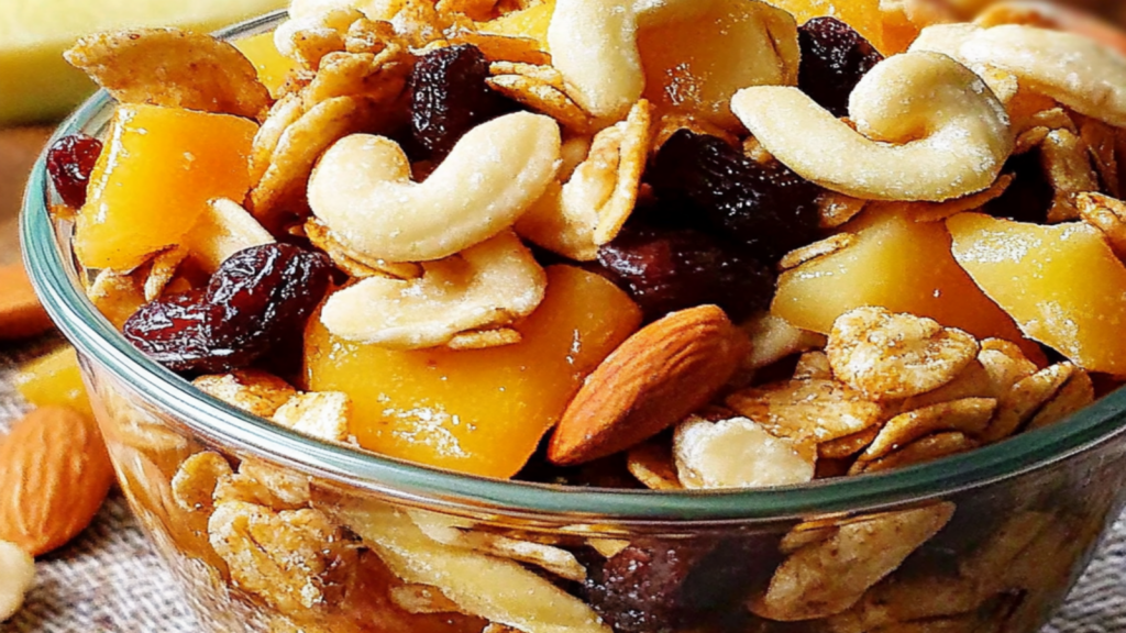 Tropical Trail Mix Snack Cups Recipe