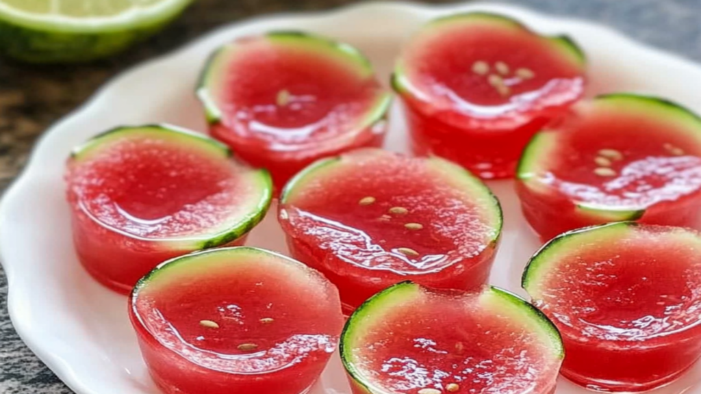 Refreshing Watermelon Jello Cups for Summer Parties