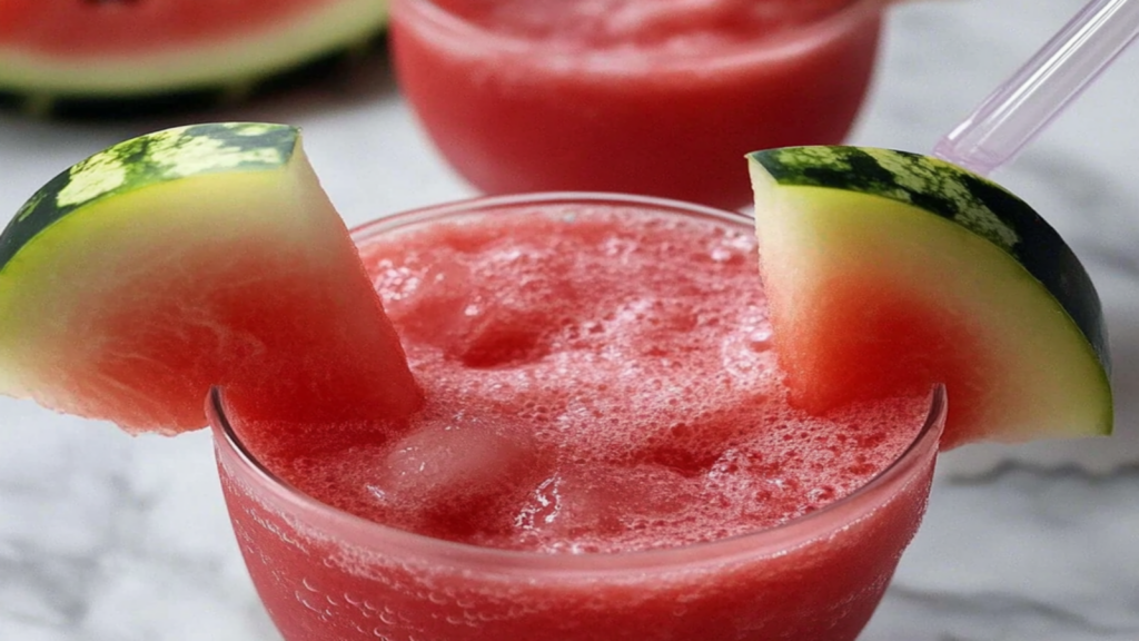 Refreshing Watermelon Smoothie with Coconut Water Recipe
