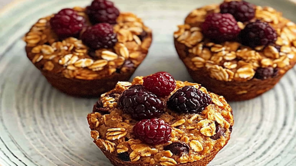 Back-to-School Baked Oatmeal Cups Recipe