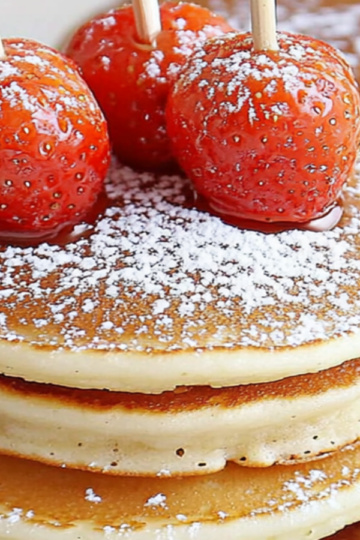 Back-to-School Mini Pancake Stacks Recipe