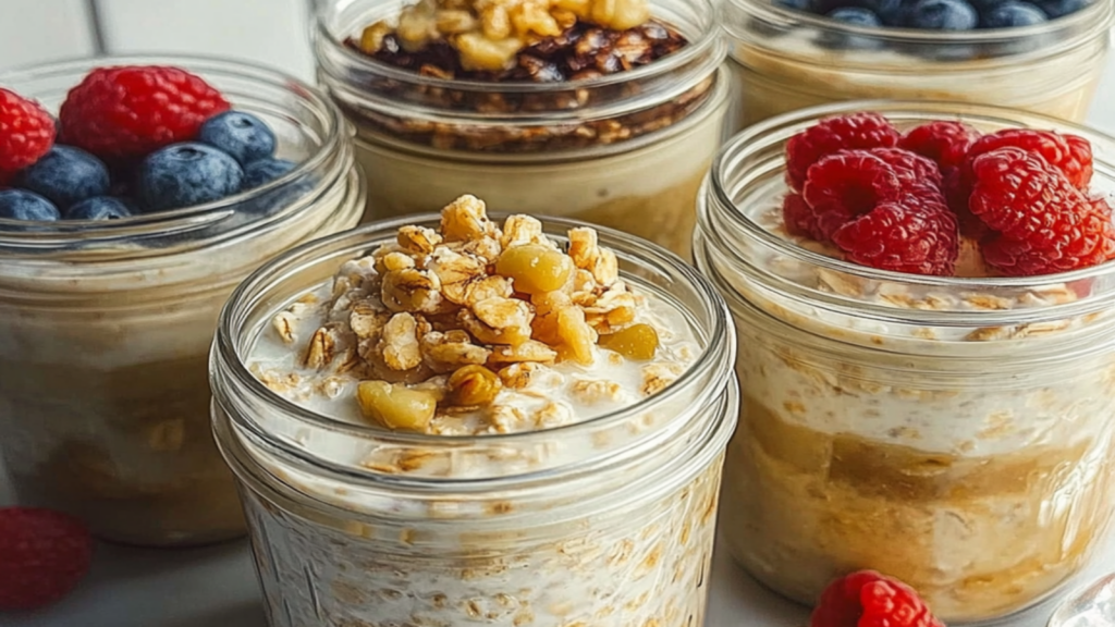 Back-to-School Overnight Oats Jars Recipe