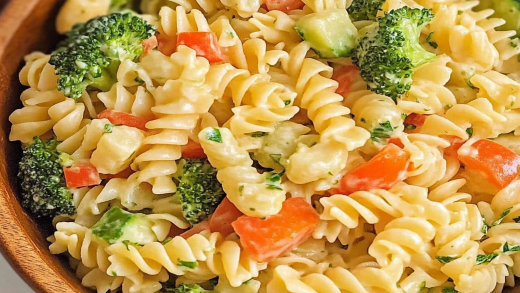 Easy Back-to-School Veggie Pasta Salad Recipe for Kids