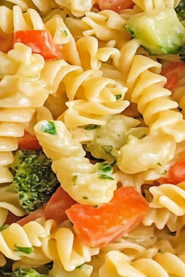 Easy Back-to-School Veggie Pasta Salad Recipe for Kids