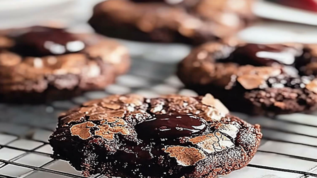 Cherry Dark Chocolate Dessert Brookies Recipe
