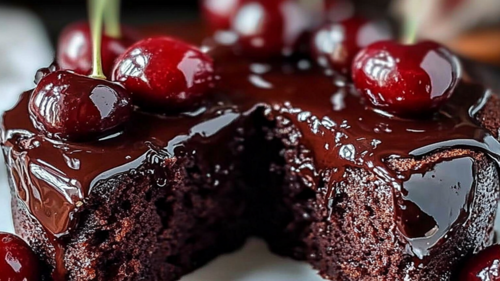 Indulge in Decadent Cherry Chocolate Cake Recipe