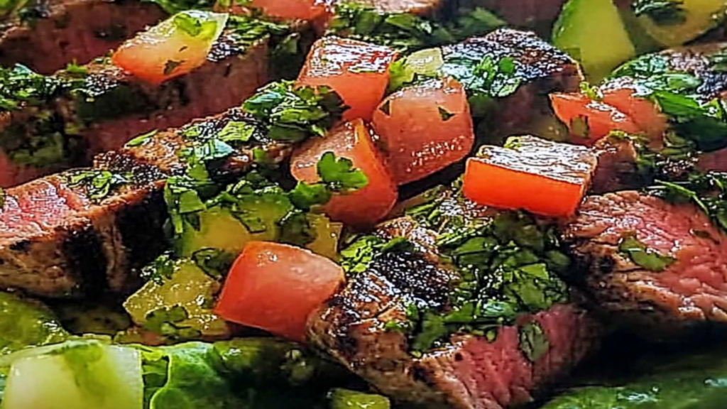 Flavor-Packed Chimichurri Steak Lettuce Wraps Recipe