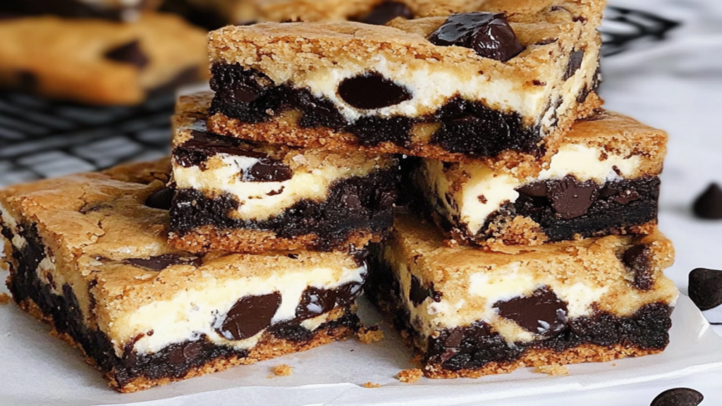Indulge in Cookies and Cream Dessert Bars Brookies