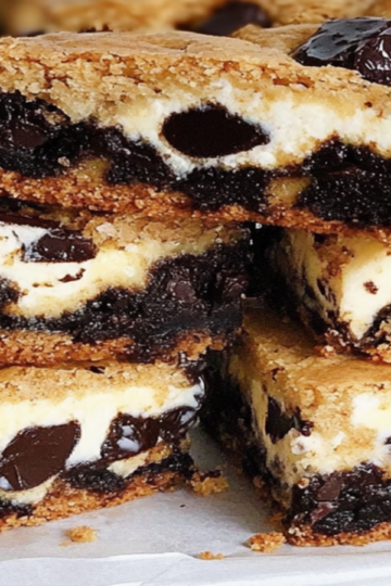 Indulge in Cookies and Cream Dessert Bars Brookies
