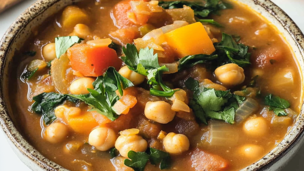 Cozy Crockpot Recipes for Vegan Chickpea Stew Delight
