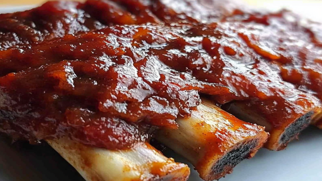 Crockpot Recipes with Tender BBQ Ribs