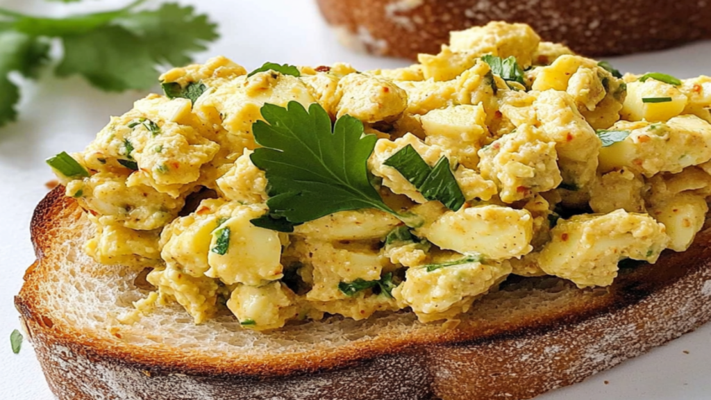 Curried Egg Salad Sandwich Recipe to Try Now