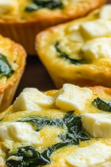 Flavor-Packed Egg Muffins with Spinach for Lunch Boxes