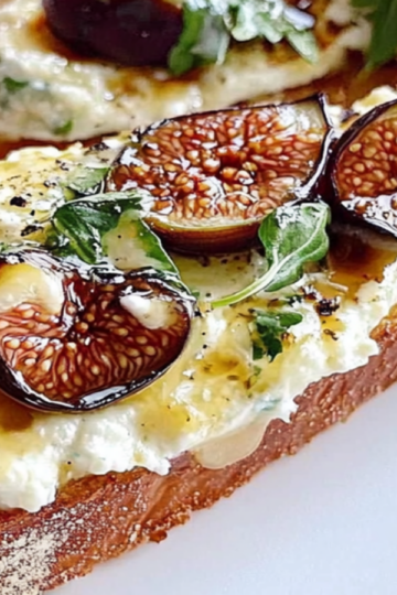 Fig and Ricotta Toast Recipe for Brunch Bliss