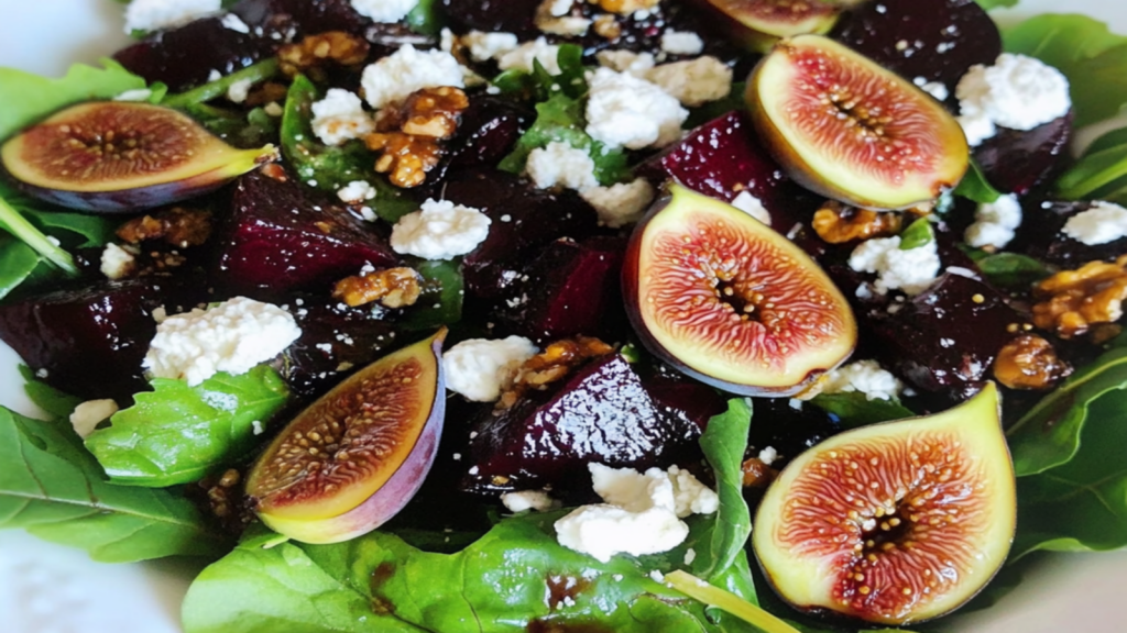Fig Recipes: Roasted Beet and Fig Salad