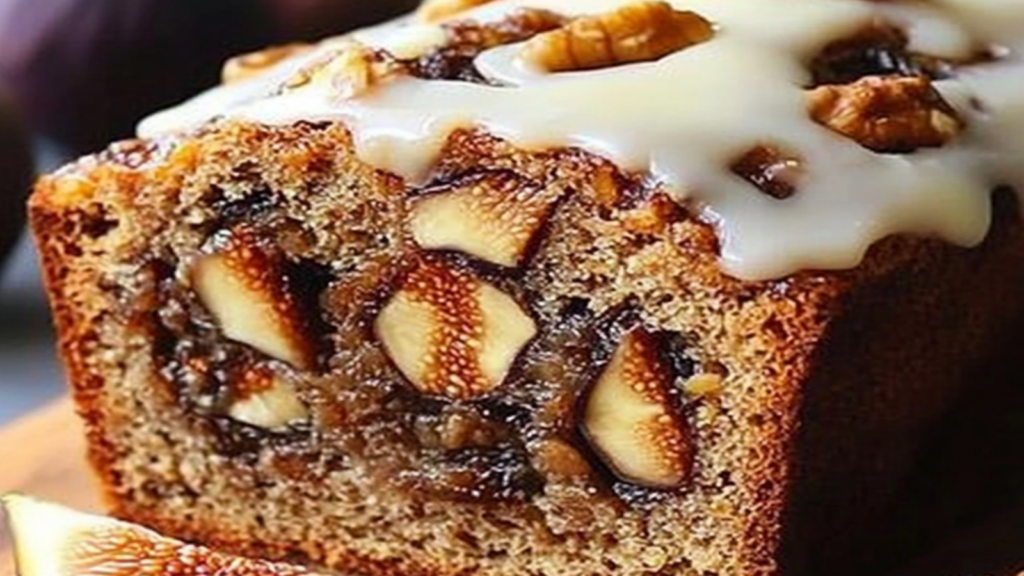 Spiced Fig and Walnut Loaf Recipe