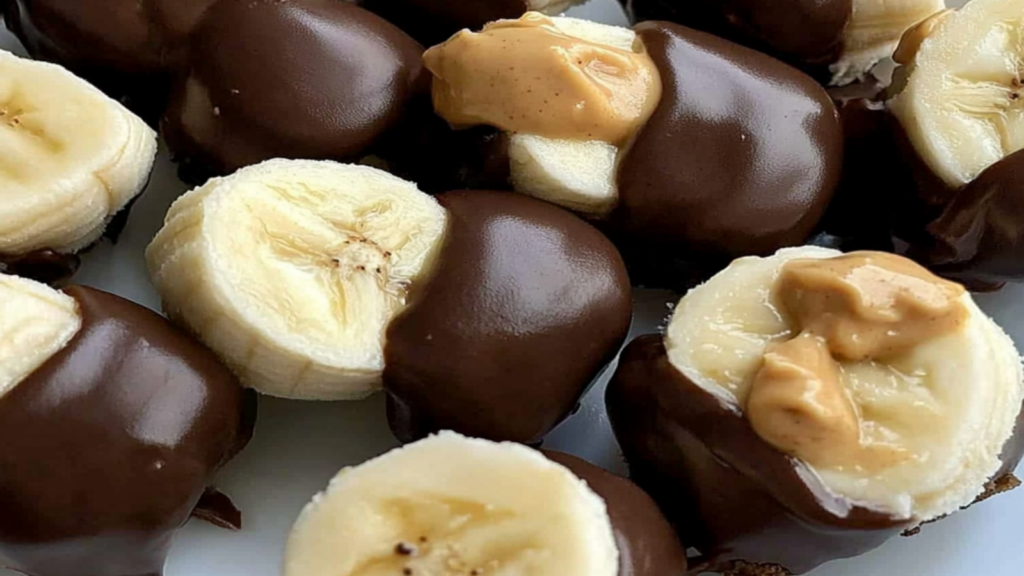Frozen Banana Bites with Peanut Butter Recipe