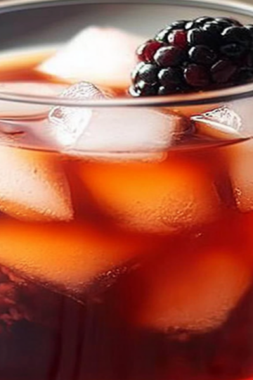 Refreshing Huckleberry Recipes: Herbal Iced Tea Infusion