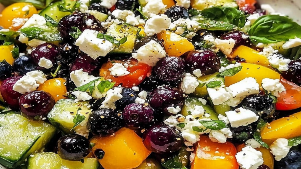 Huckleberry Recipes: Summer Salad with Feta